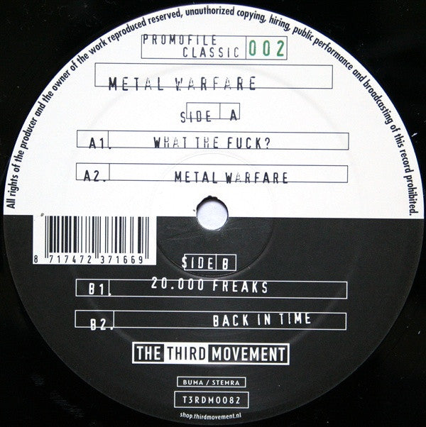 Promofile Classic 002 - Metal Warfare