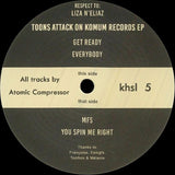 Toons Attack On Komum Records EP