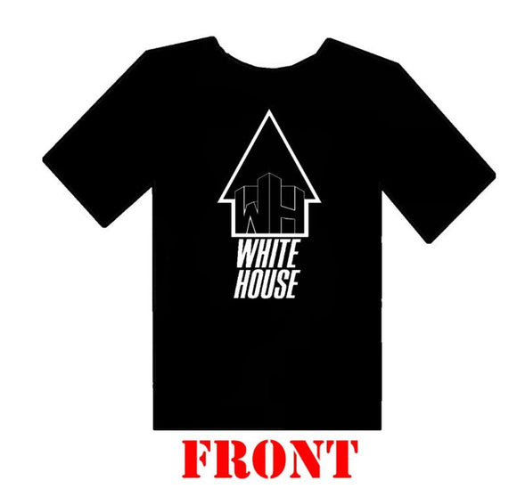 White House Records- Classic Black Tee