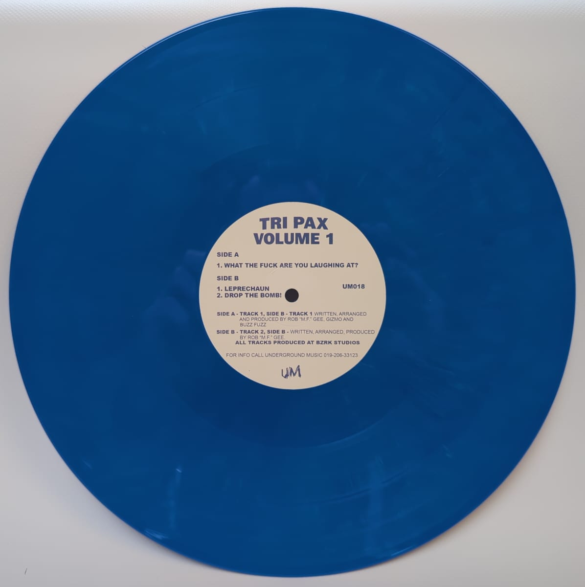Tri Pax Volume 1 (Coloured Vinyl - Limited 100 Copies)