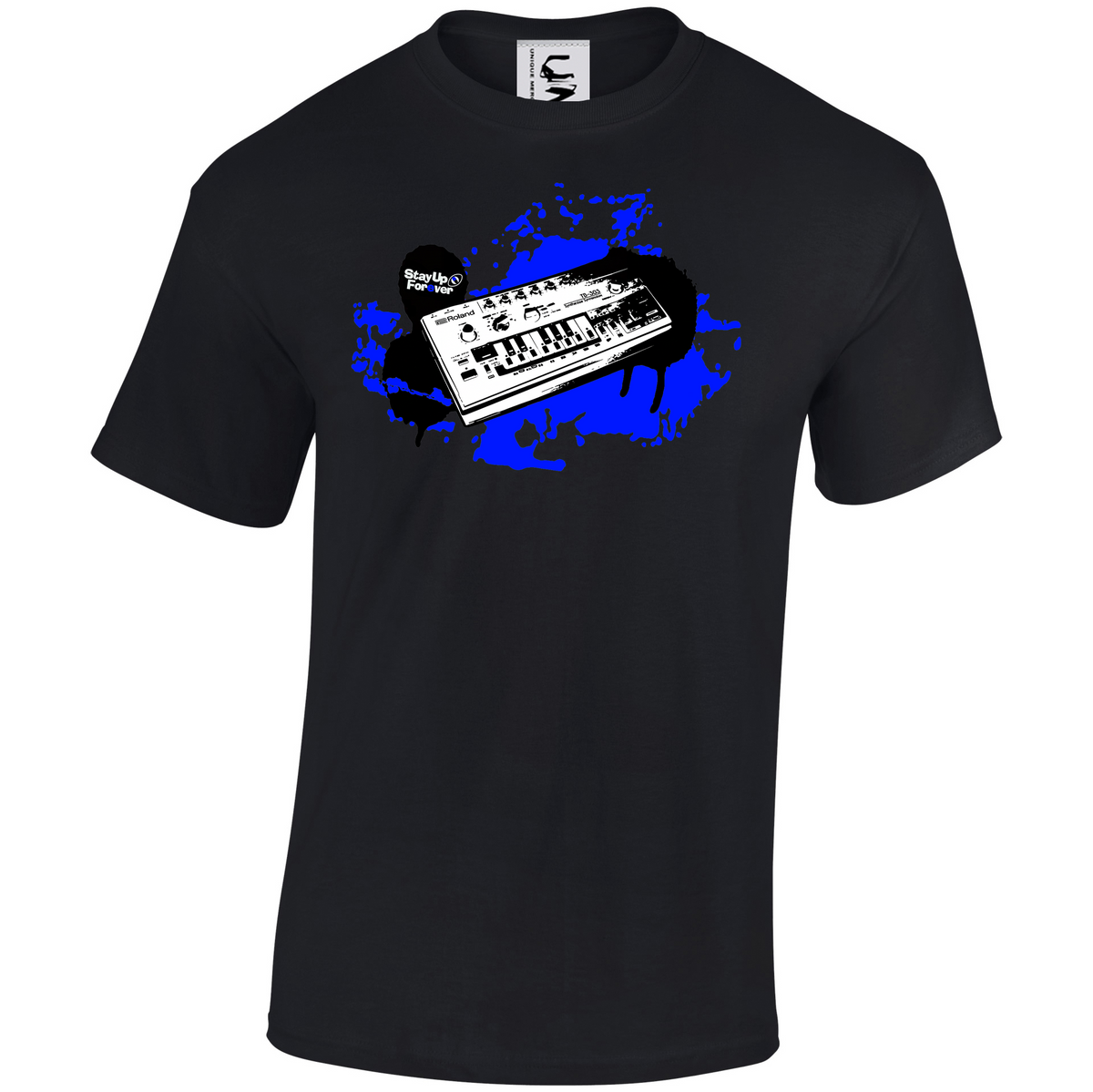 Stay Up Forever - 303 Splatt T-SHIRT - 4 Shirt Colours / 4 Print Colours - S > 6XL