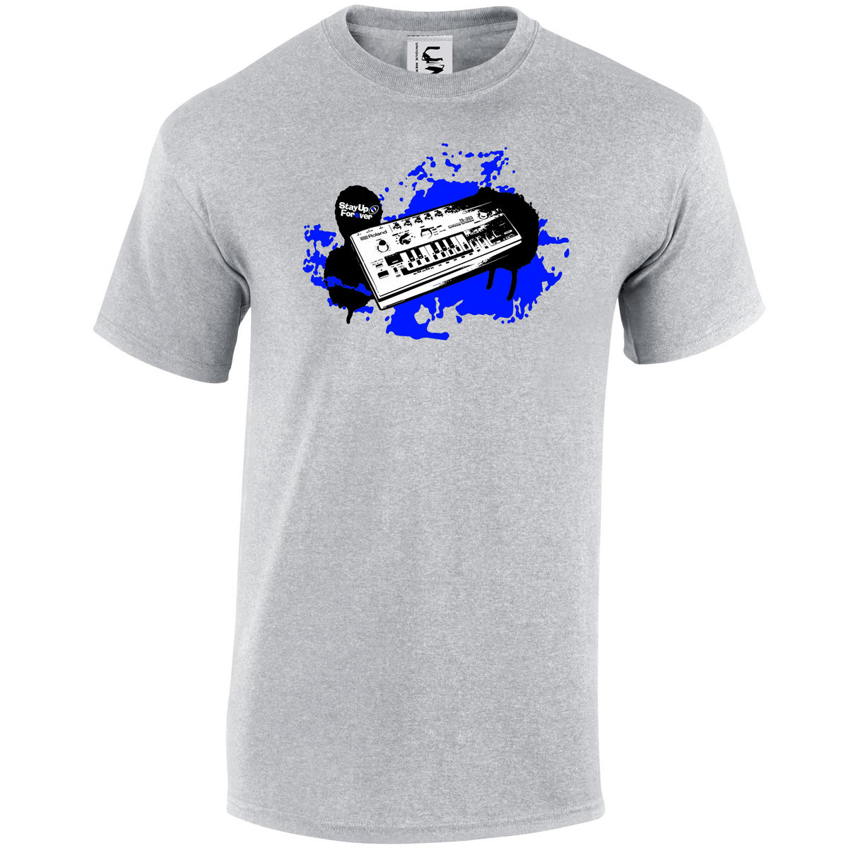 Stay Up Forever - 303 Splatt T-SHIRT - 4 Shirt Colours / 4 Print Colours - S > 6XL