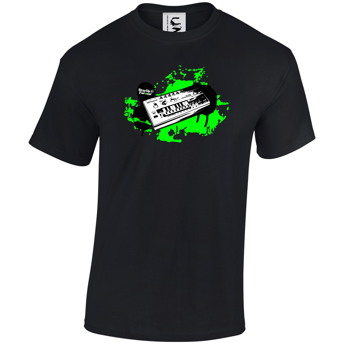 Stay Up Forever - 303 Splatt T-SHIRT - 4 Shirt Colours / 4 Print Colours - S > 6XL