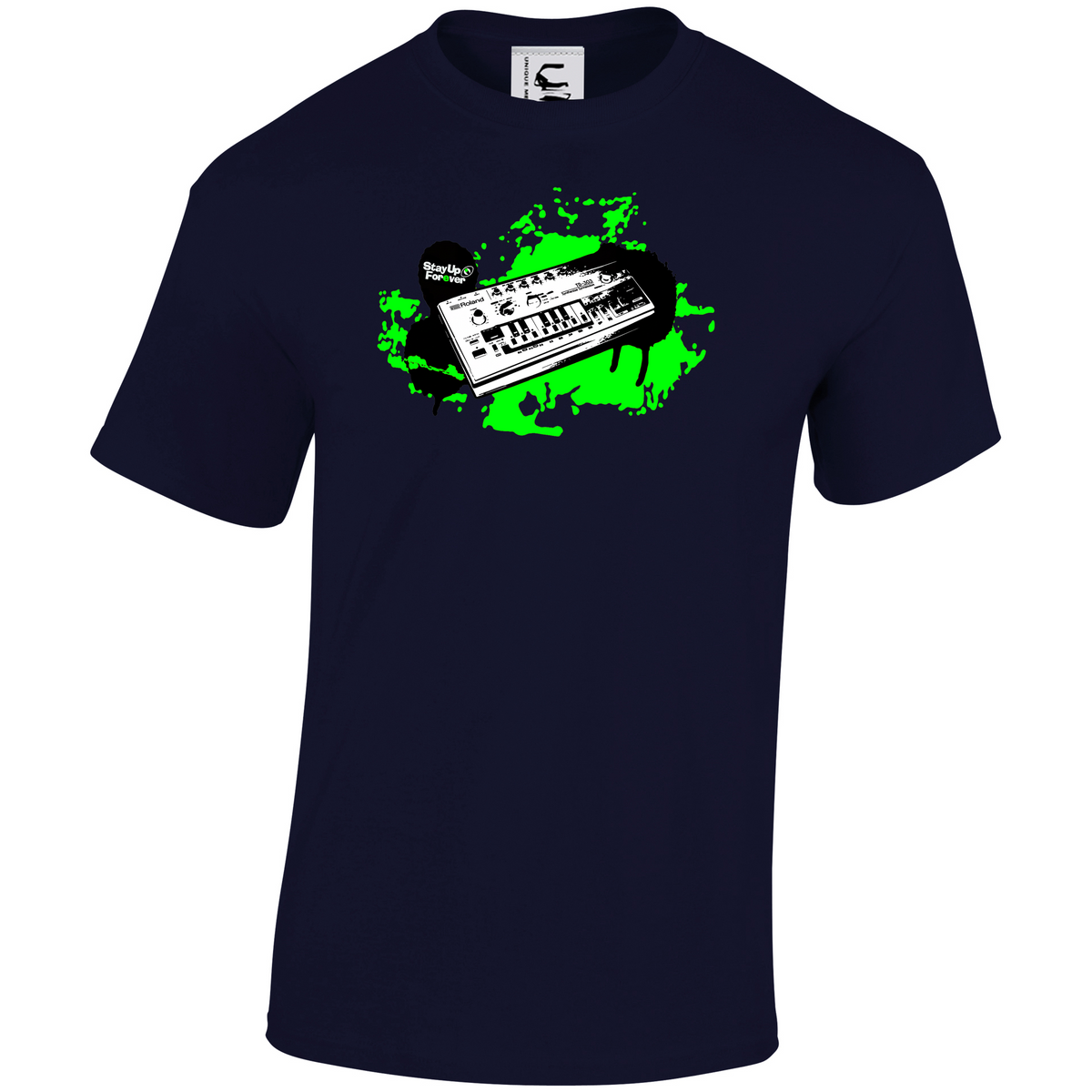 Stay Up Forever - 303 Splatt T-SHIRT - 4 Shirt Colours / 4 Print Colours - S > 6XL