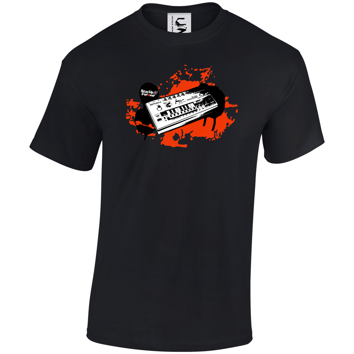 Stay Up Forever - 303 Splatt T-SHIRT - 4 Shirt Colours / 4 Print Colours - S > 6XL