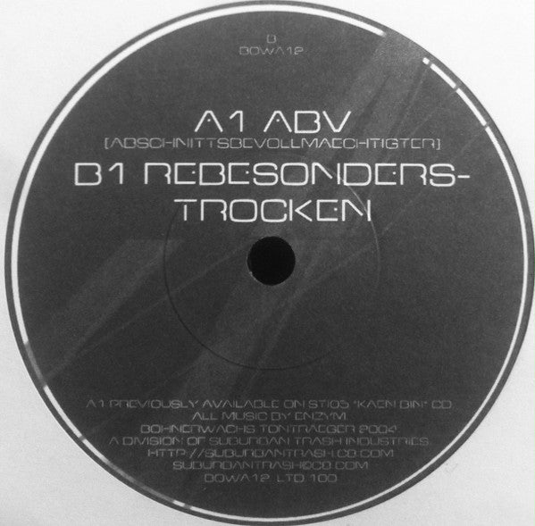 ABV / Rebesonderstrocken