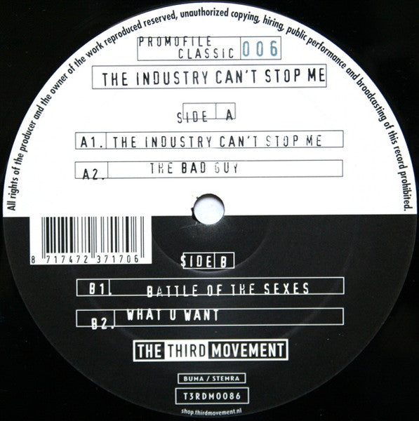 Promofile Classic 006 - The Industry Can't Stop Me