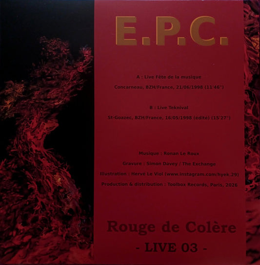 Rouge De Colère - Live 03 -