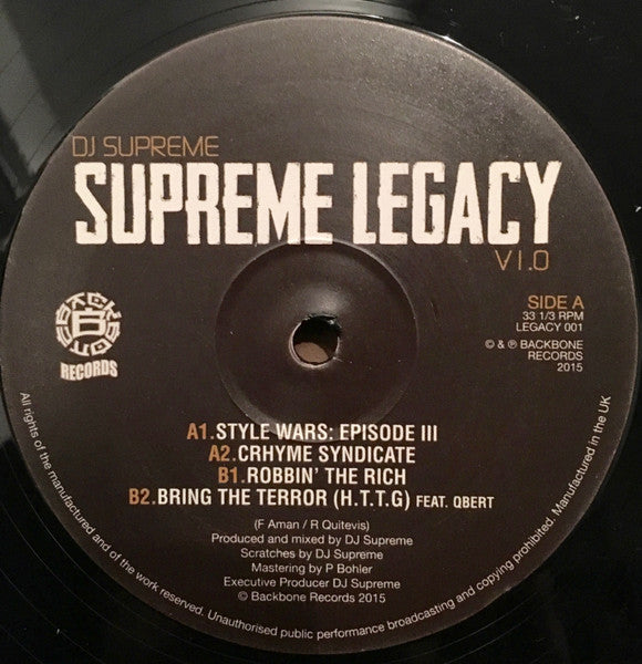 Supreme Legacy V1.0