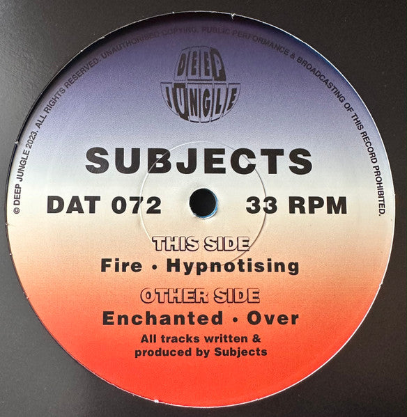 Enchanted / Over / Fire / Hypnotising