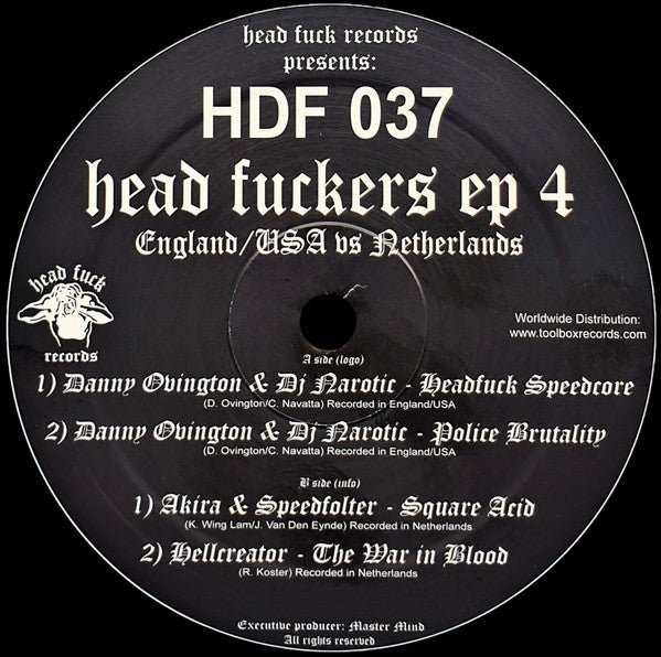 Head Fuckers EP 4: England/USA Vs Netherlands