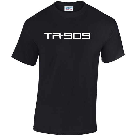 TR909 Kick Drum T-shirt - Classic Black Tee